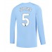 Maillot de foot Manchester City John Stones #5 Domicile vêtements 2023-24 Manches Longues